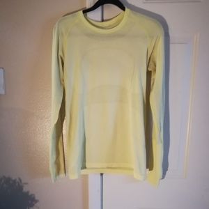 Lululemon Swifty Long Sleeve Top Sz 10